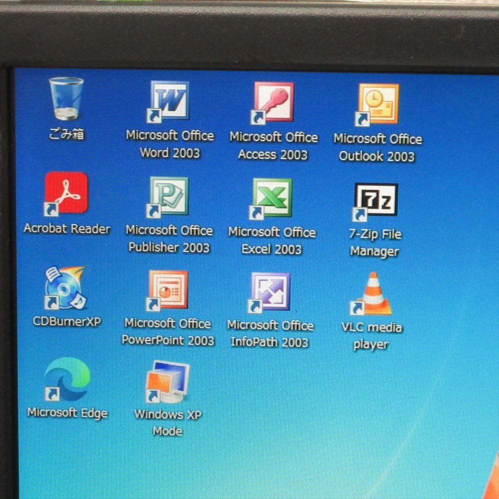 整備済 Windows7（XPモード有）SSD480GB 富士通 Celeron