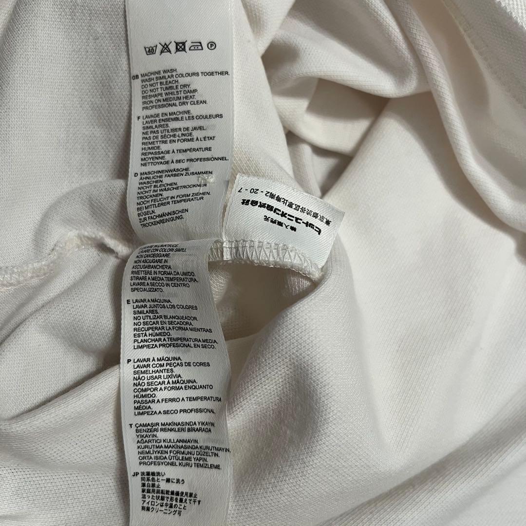 フレッドペリー M12 ポロシャツ 38 オフホワイト ブラウン イギリス製