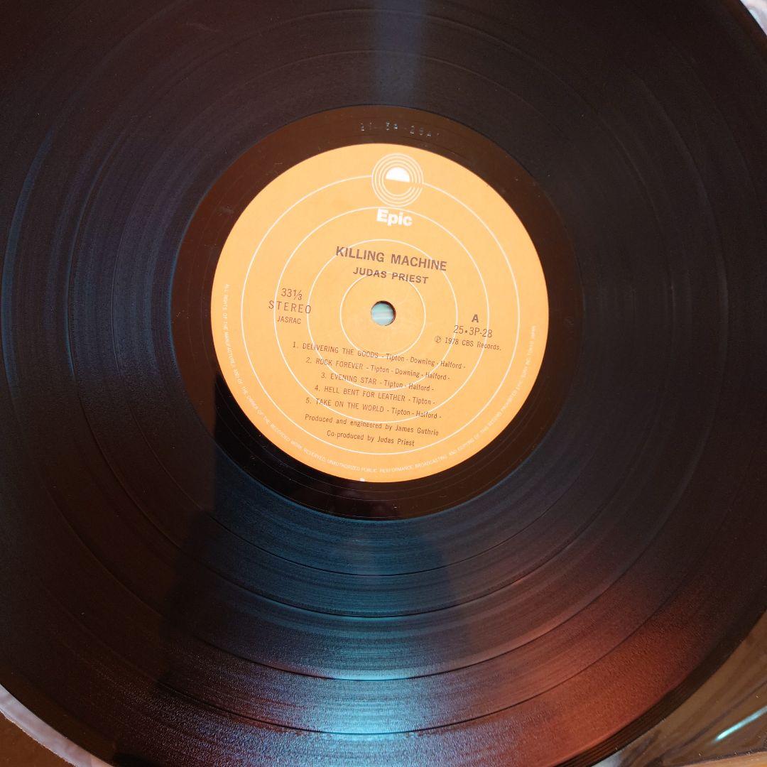 【人気盤】ジューダスプリースト 4枚セット 殺人機械 背徳の掟 復讐の叫び 他！