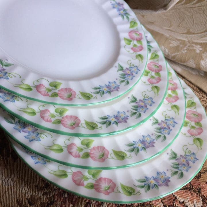 英国製  Worcester【English Garden】4枚