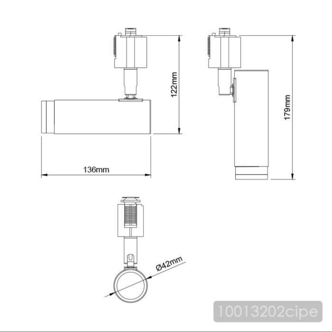 LEDスポットライト　ノーシュ　ブラック4個　リモコン付　調光調色　取扱説明書有