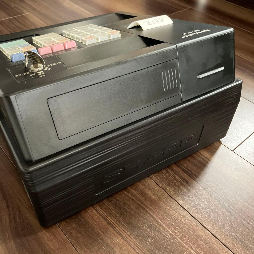 シャープ XE-A147 電子レジスタ　黒　ブラック