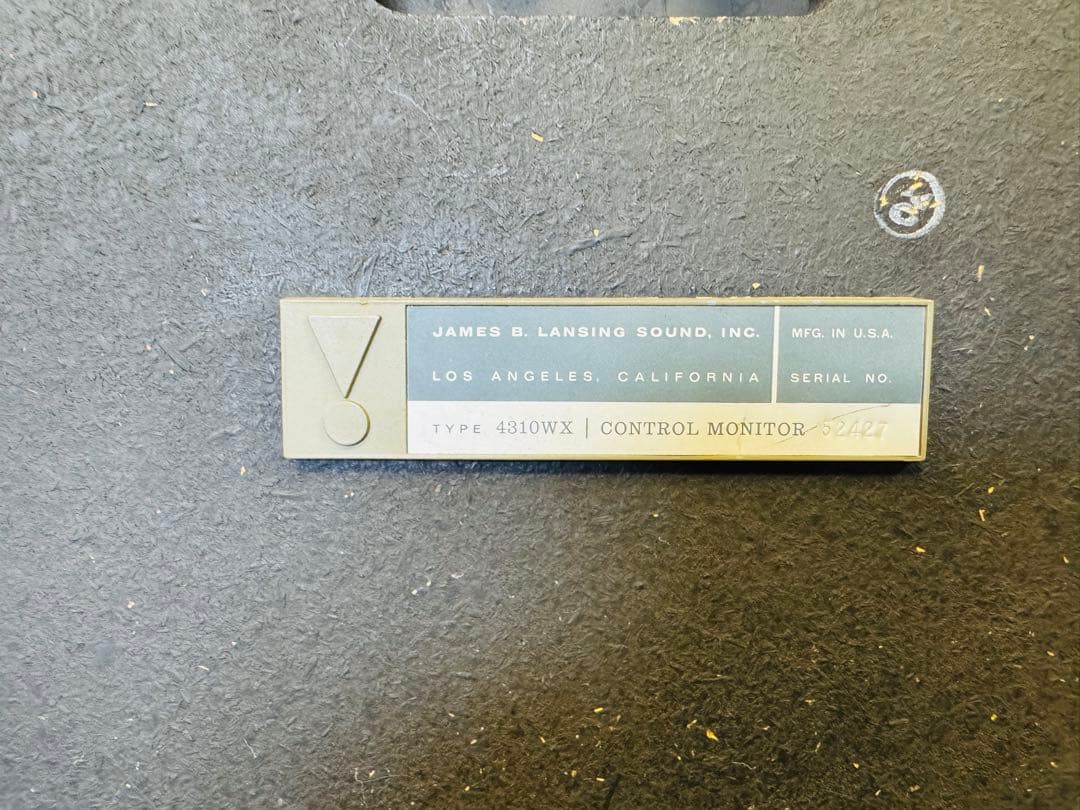 JBL 4310WX CONTROL MONITOR スピーカーペア