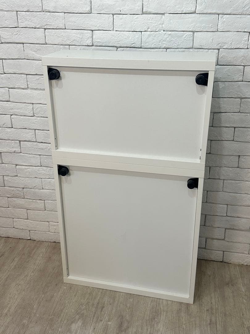 B 【東京都内23区配送無料】ガラス　ショーケース　フィギア　陳列　棚　収納