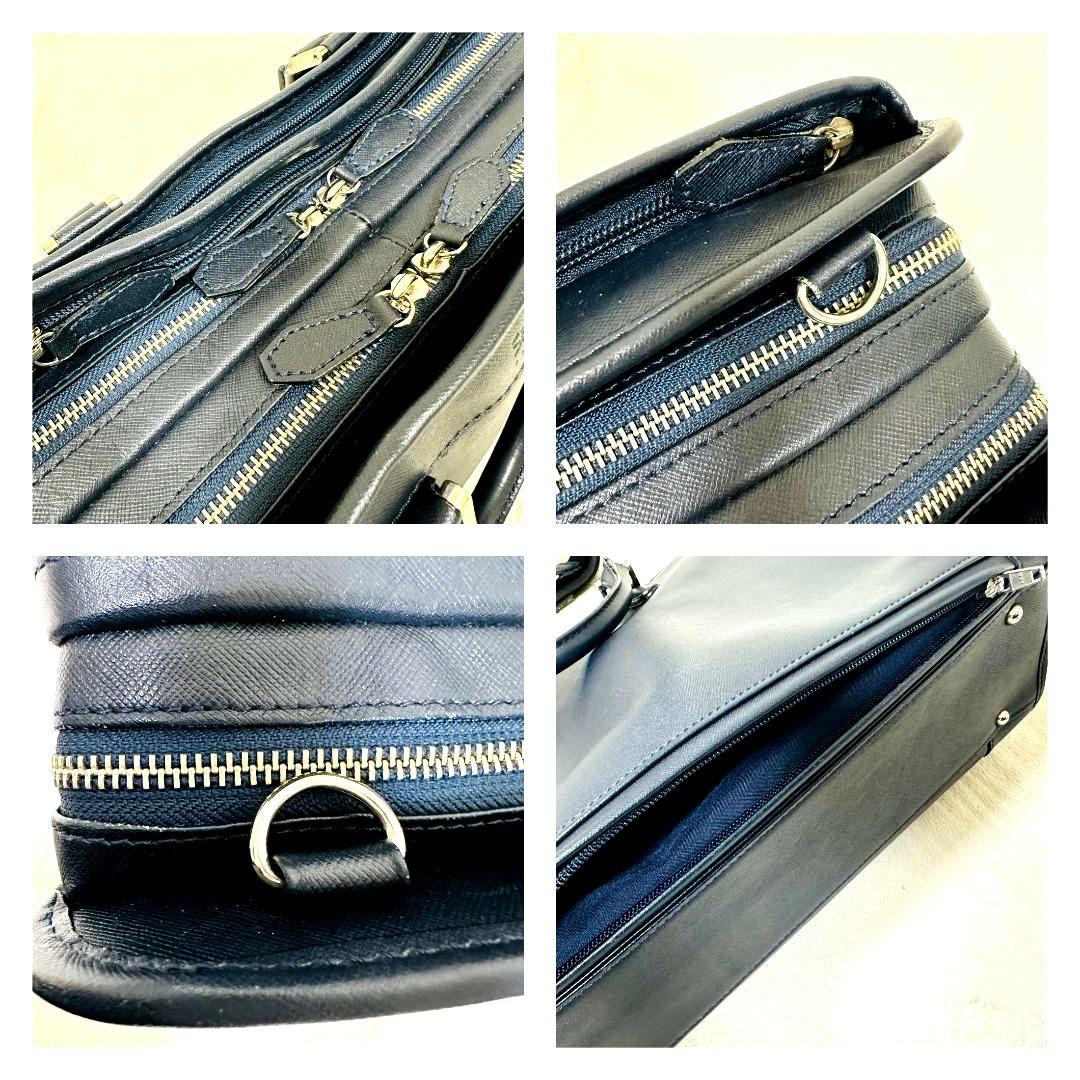 廃盤品 2way サムソナイトブラックレーベルデュモンクス 2層 ビジネスバッグ