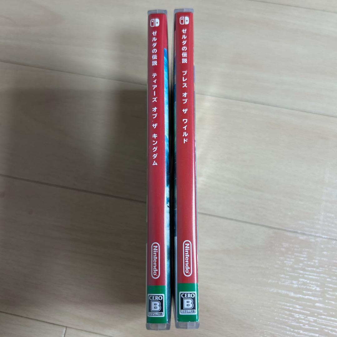 【中古】ニンテンドースイッチ　ゼルダの伝説　ブレワイ　ティアキン　セット