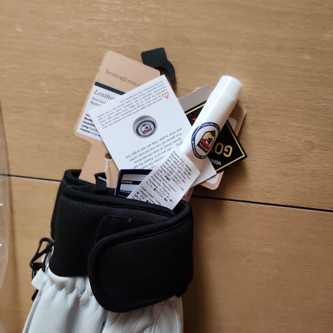 新品未使用　ヘストラグローブ　オムニゴアテックスフルレザー