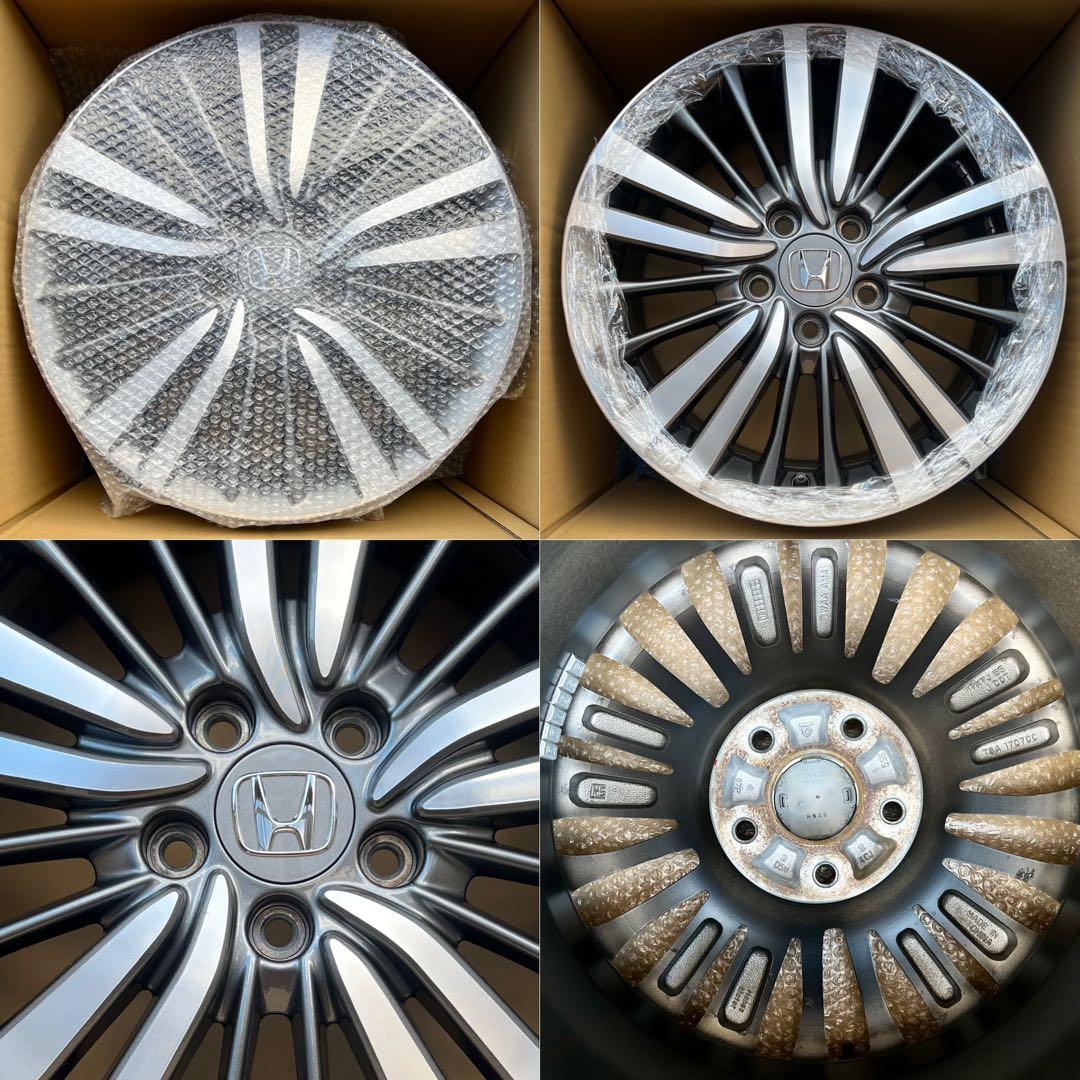 即決◆美品◆ホンダ オデッセイ RCアブソルート純正ホイール17インチ4本セット