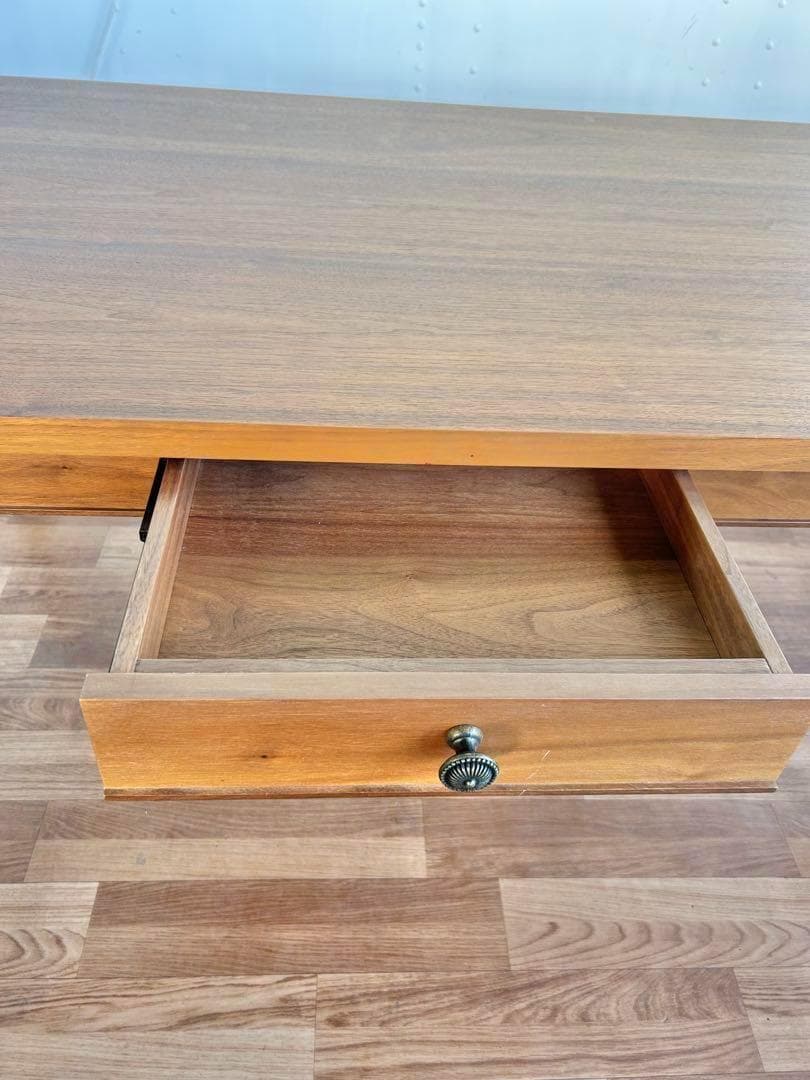 673 ニトリ エリル　ダイニングテーブル クラシック 150 木 リビング　b