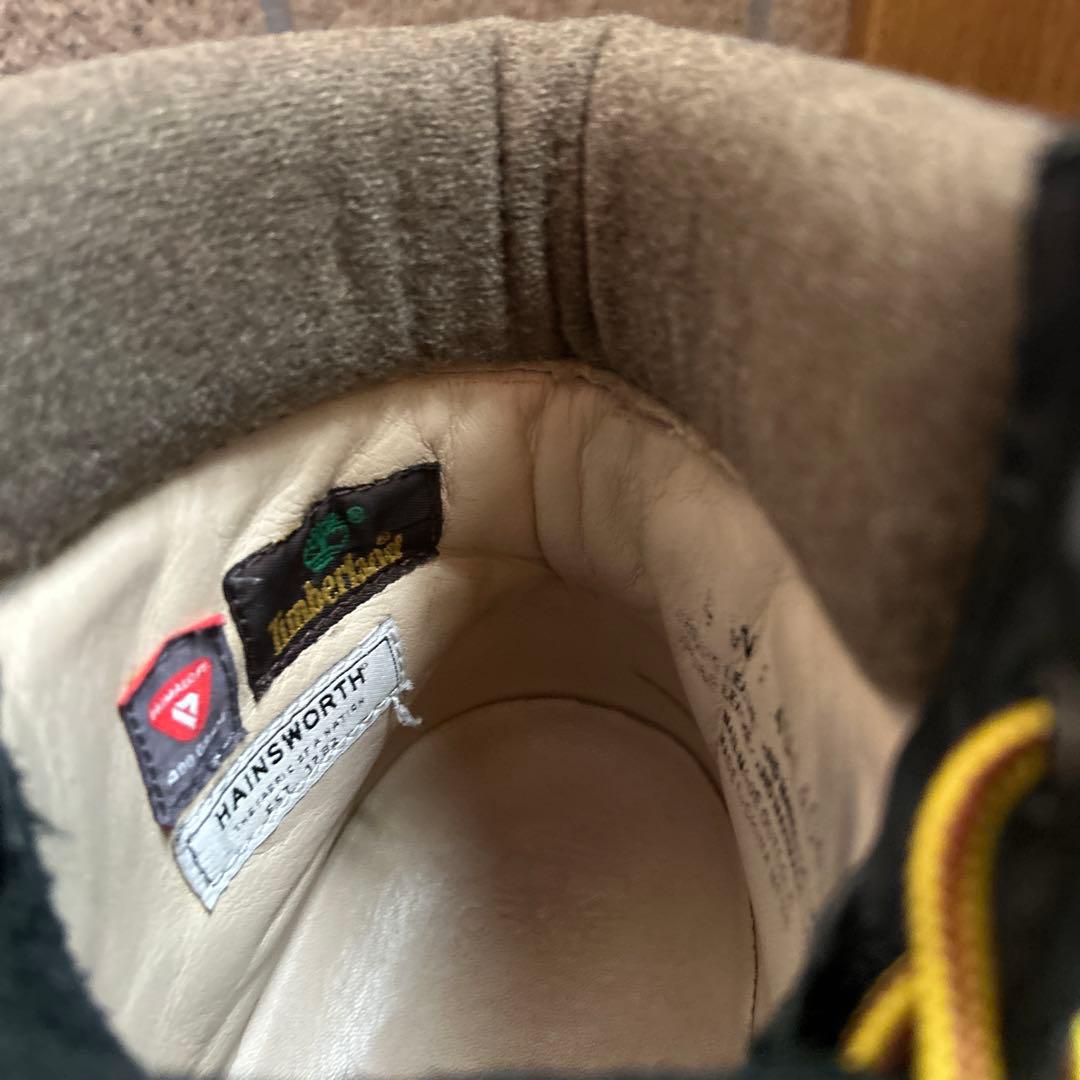 ティンバーランド　レザーブーツ ブラック