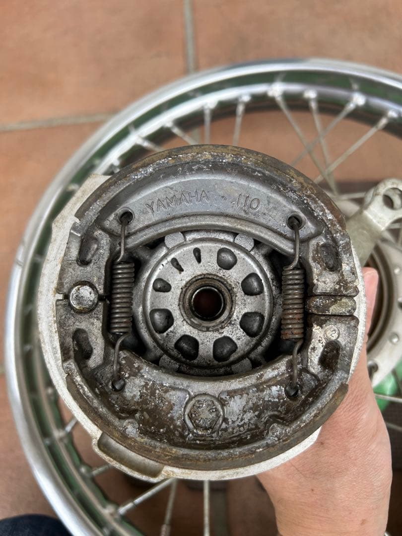 TTR125 リアホイール　スプロケット　ドラムブレーキセット