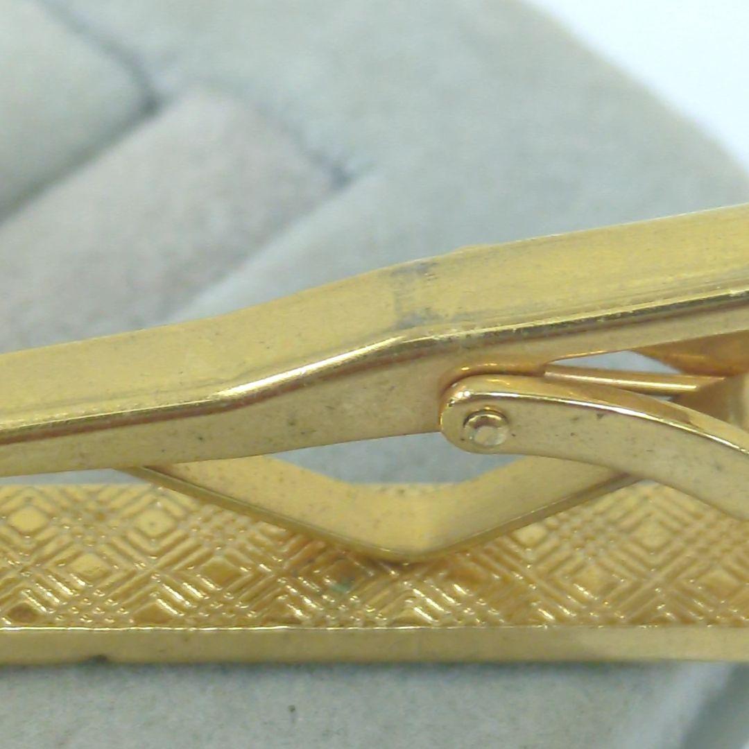 Cartier カルティエ　ネクタイピン　ロゴ　24KGF