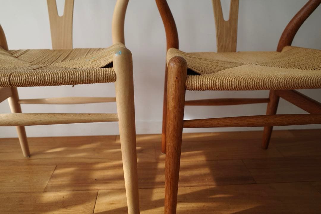 【ヴィンテージ yチェア】オーク オイルフィニッシュ