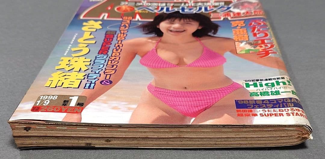 ヤングアニマル1998年1月9日1号ベルセルク巻頭カラー第112話/さとう珠緒