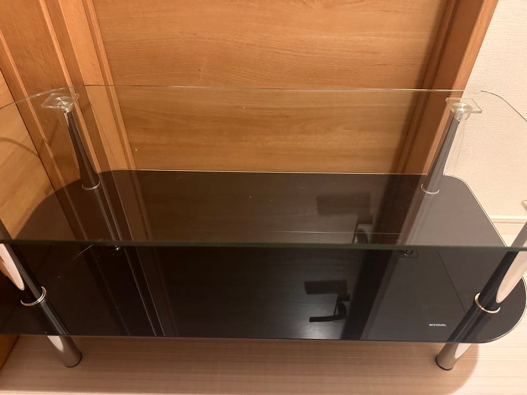 ガラスセンターテーブル スペースエイジ ミッドセンチュリー レトロモダン