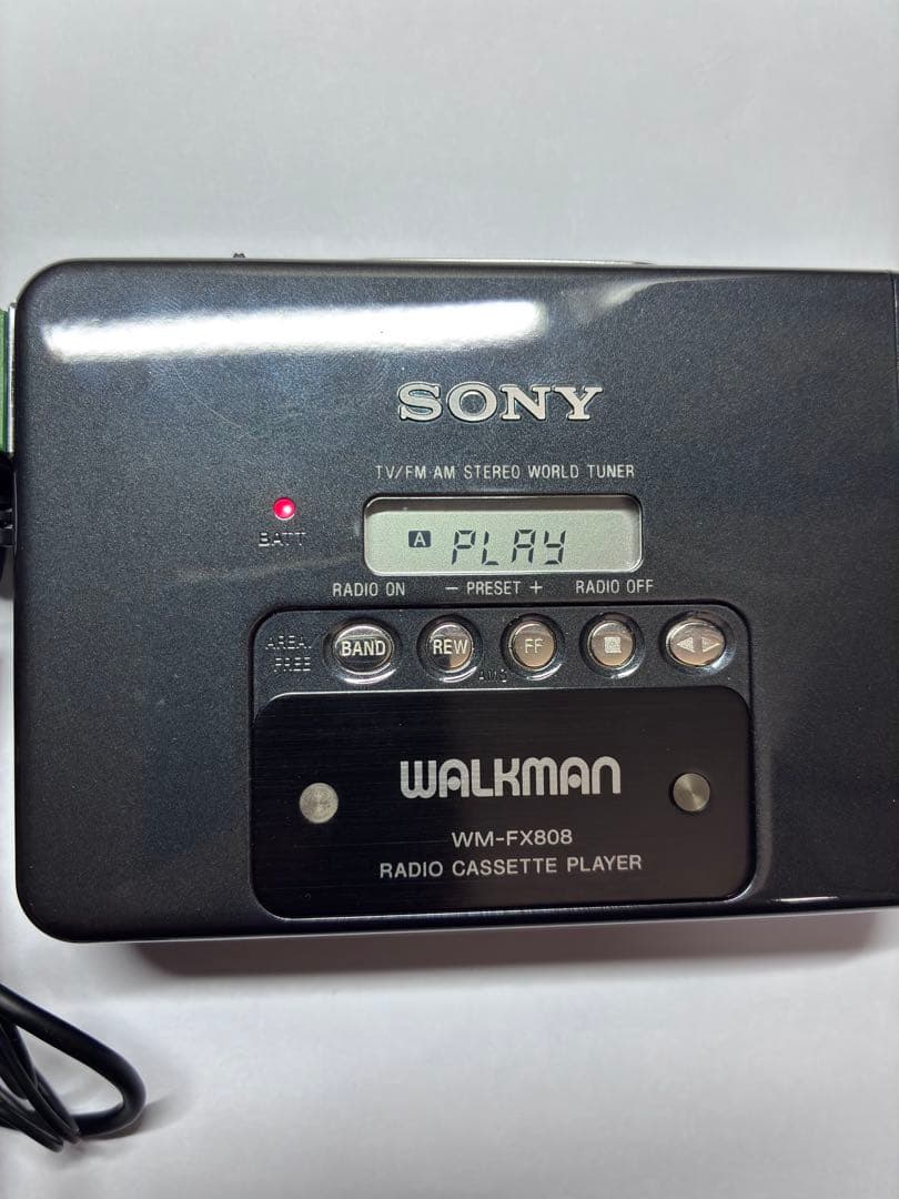 SONY WM-FX808ラジオカセットプレーヤー,動作品.美品