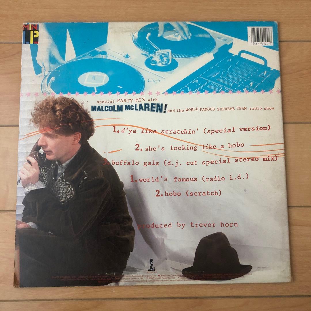 洋楽 MALCOLM McLAREN Dya Like Scratchin'