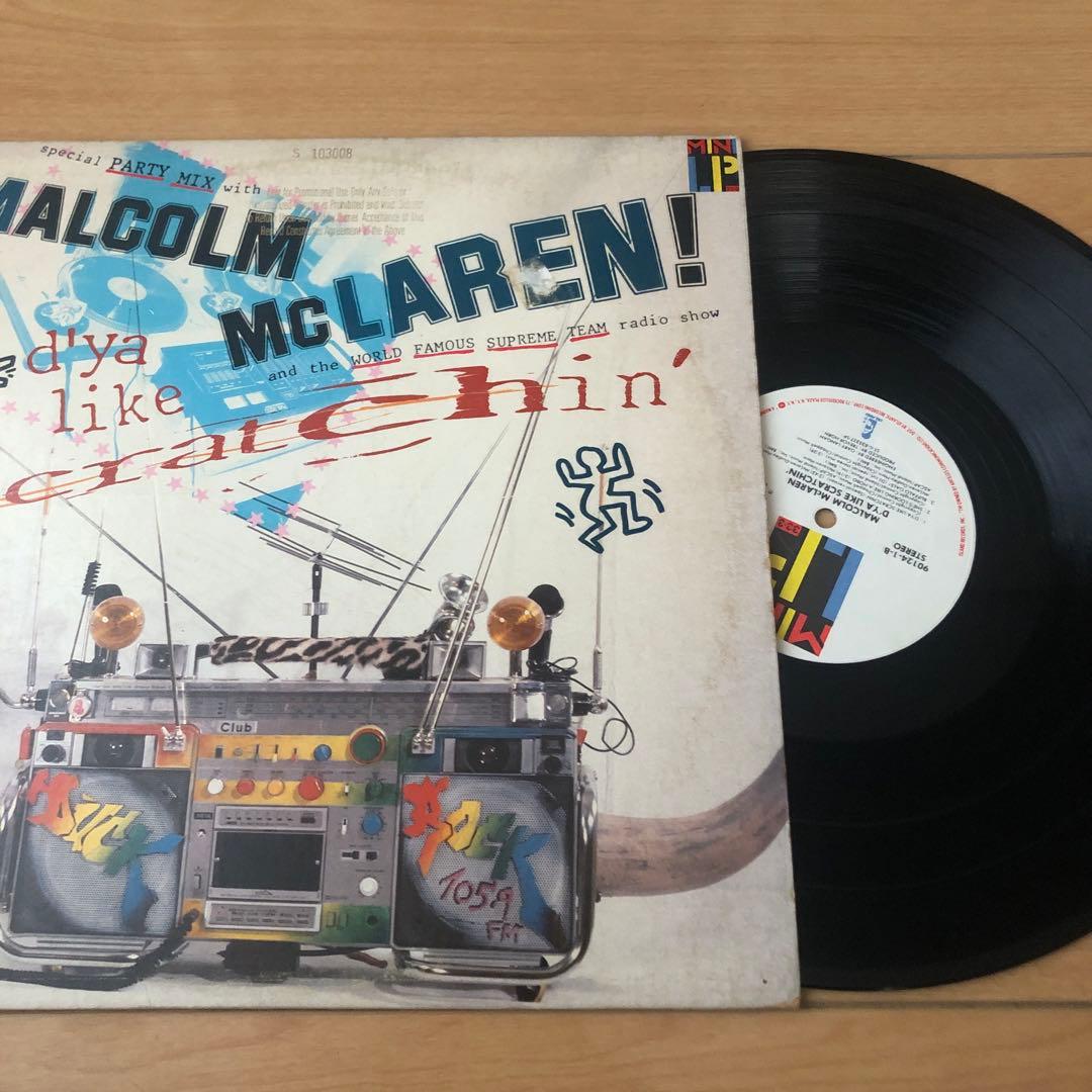 洋楽 MALCOLM McLAREN Dya Like Scratchin'