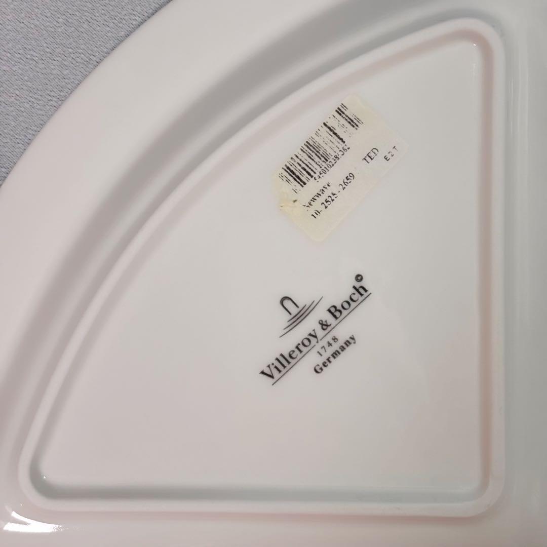 新品 Villeroy & Boch ビレロイ&ボッホ 三角形プレート 2枚