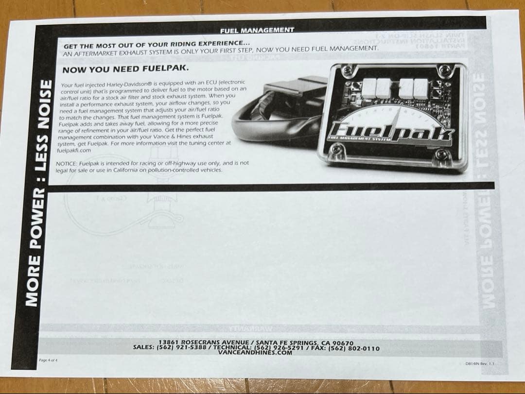 バンス＆ハインズ　ツインスラッシュ2in1マフラー ダイナ FLD/FXDL