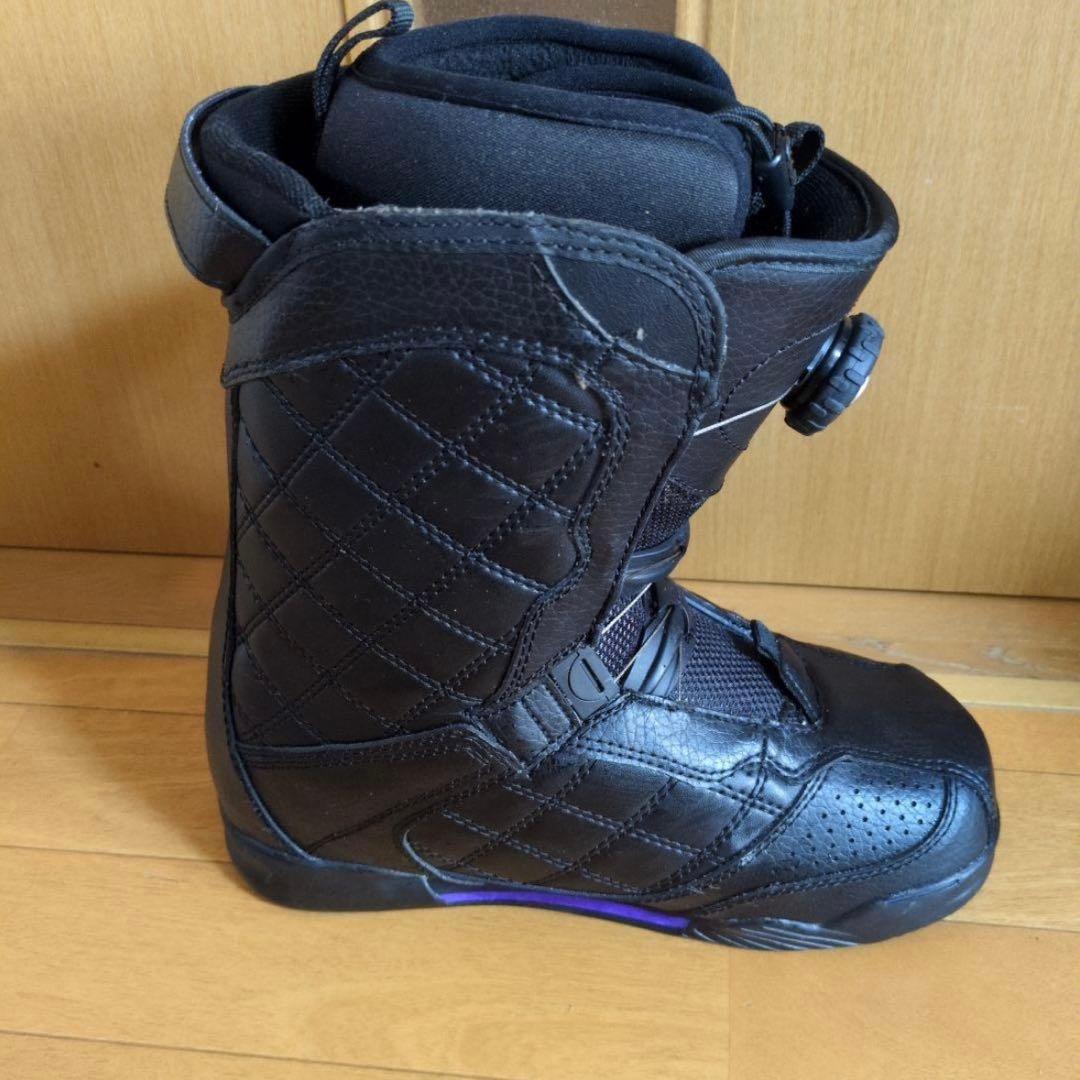 PIKO女性用スノーボードブーツ ブラック BOAシステム美品25〜25.5cm