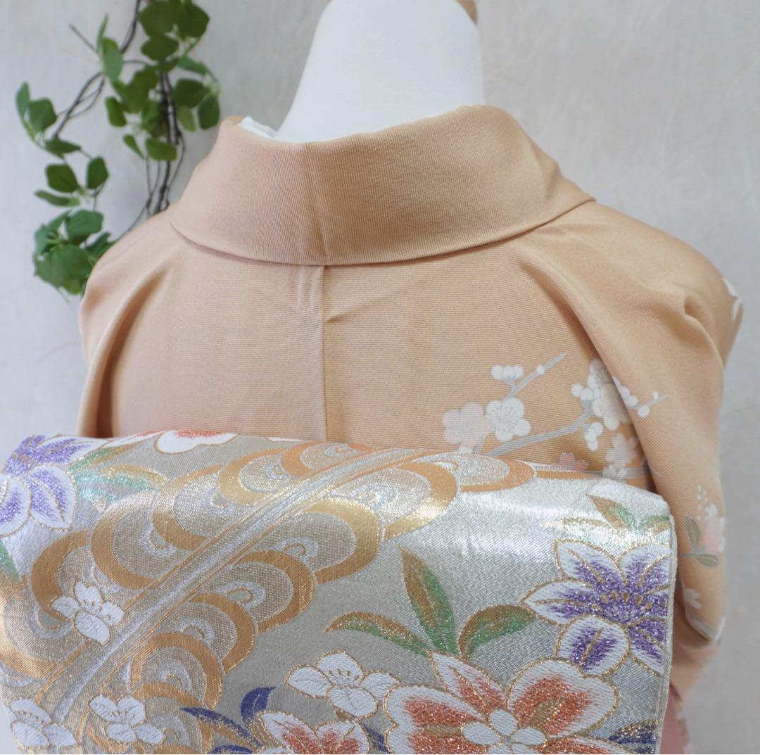 訪問着フルセット　293▪︎ 正絹　卒業式　入学式　お宮参り　七五三　披露宴