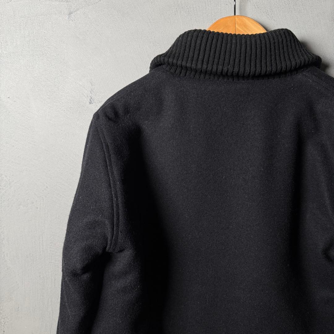 【極美品・希少サイズ】　ヤーモ　yarmo ドンキーコート　36 黒