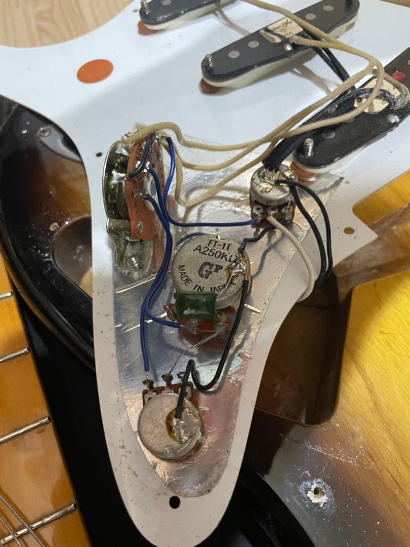 Fender Japan ST-54 2TSカスタムショップPU フジゲン