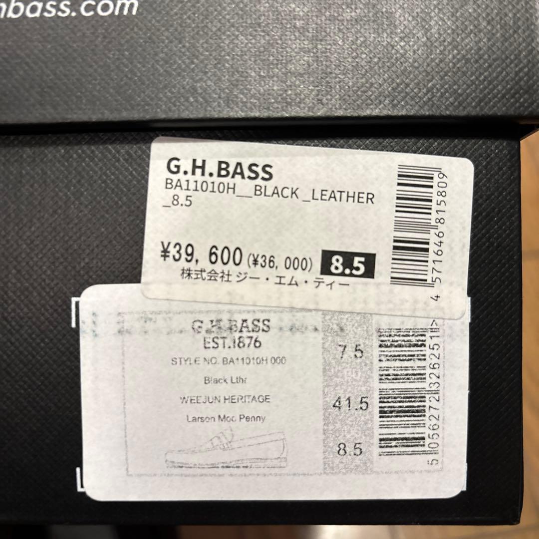 G.H. Bass Weejuns LARSONブラック