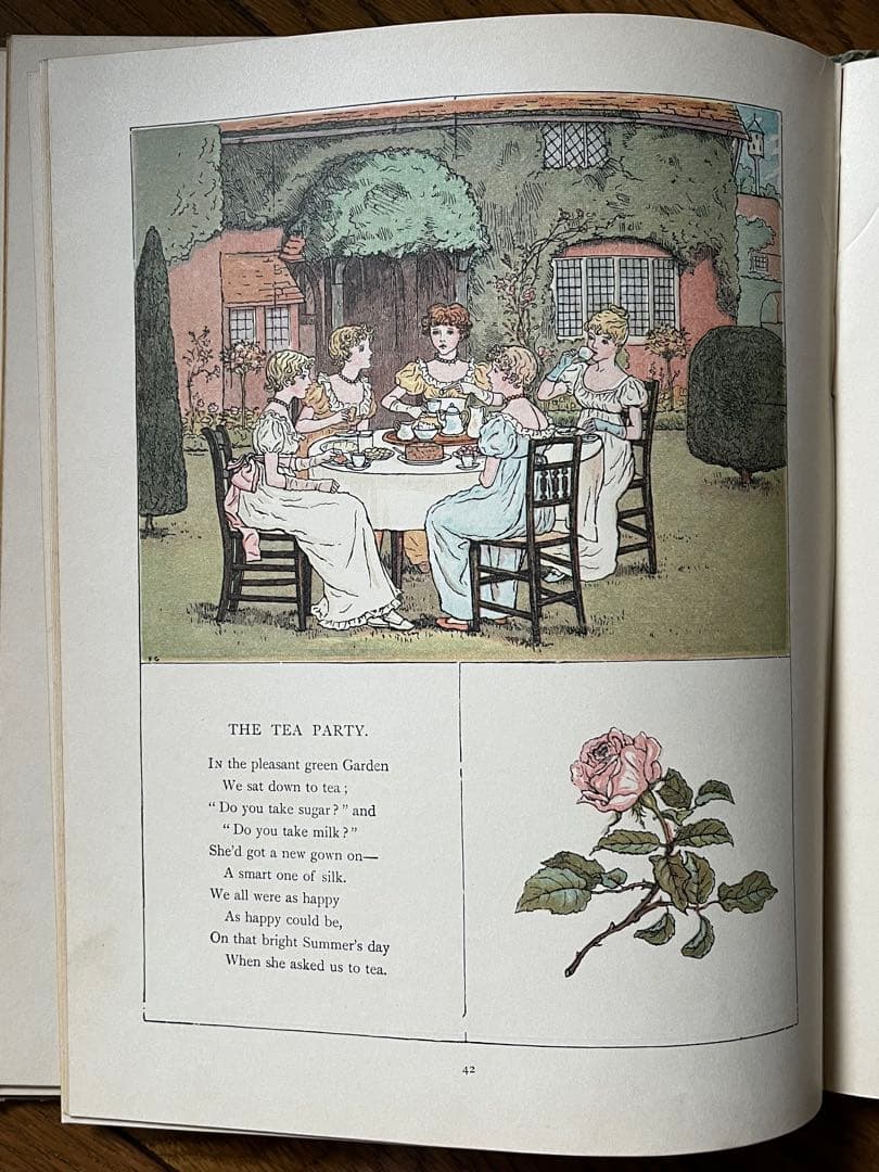 初版？ MARIGOLD GARDEN ケイト・グリーナウェイ 木版絵本＋復刻版