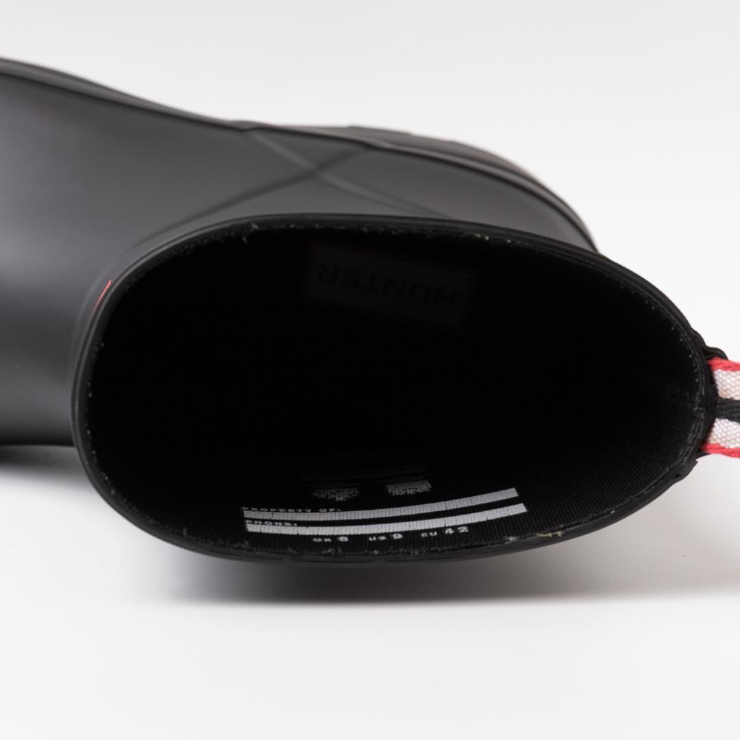 HUNTER オリジナル プレイブーツ ショート メンズ 27cm 黒