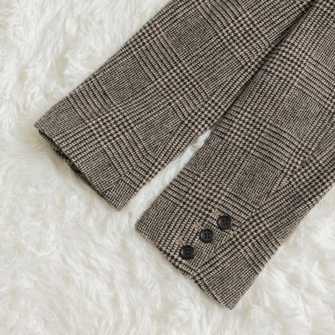 Plage プラージュ GIRL チェック W ジャケット 38 ウール