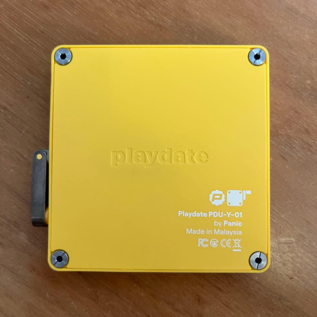 playdate 本体+カバーAqua