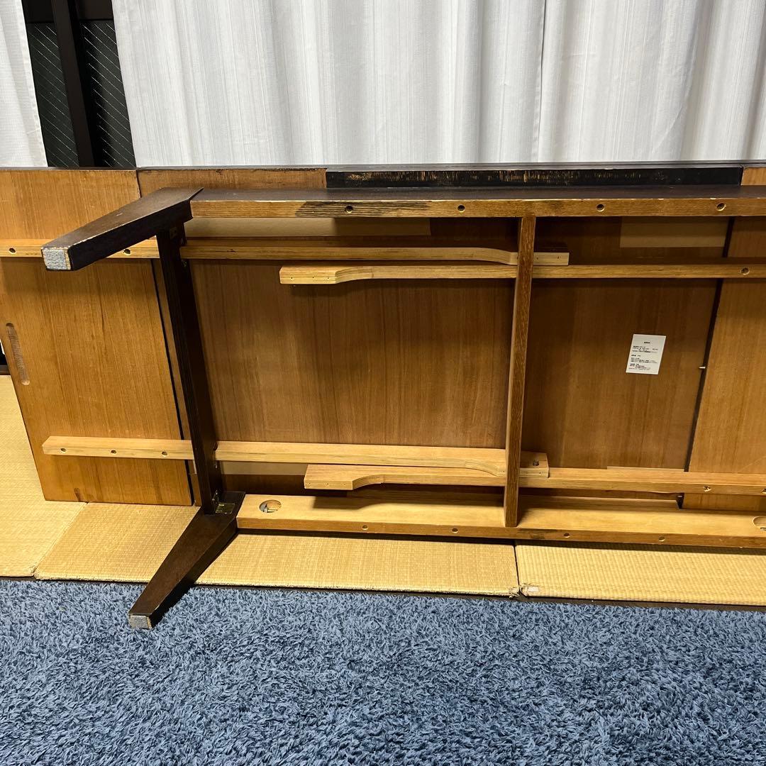 ギミック　可動部良好　ローテーブル　ダイニングテーブル