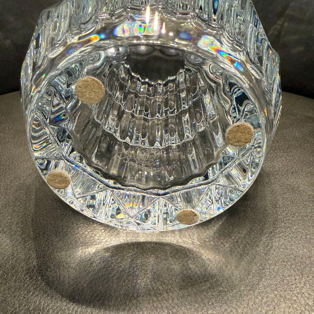 バカラ　Baccarat 花瓶　ルクソール　クリア　クリスタル