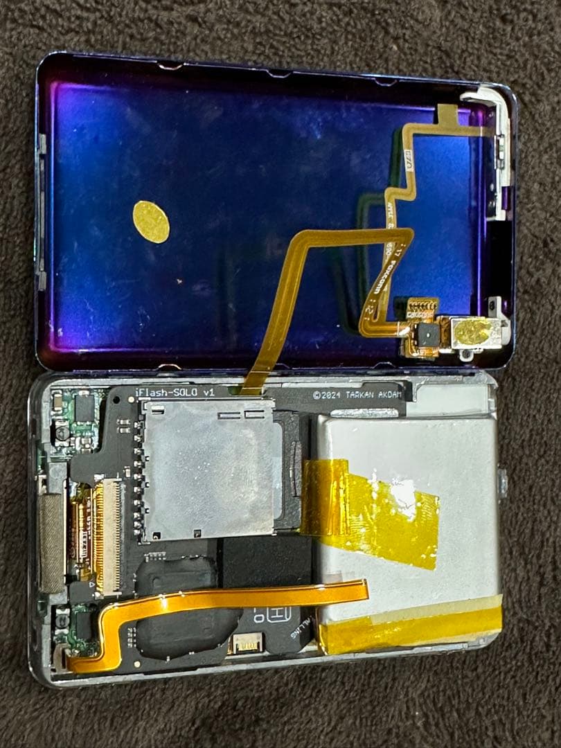 iPod classic 5.5世代　256GB sd 2000バッテリー