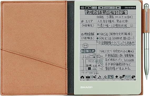 SHARP 電子ノート