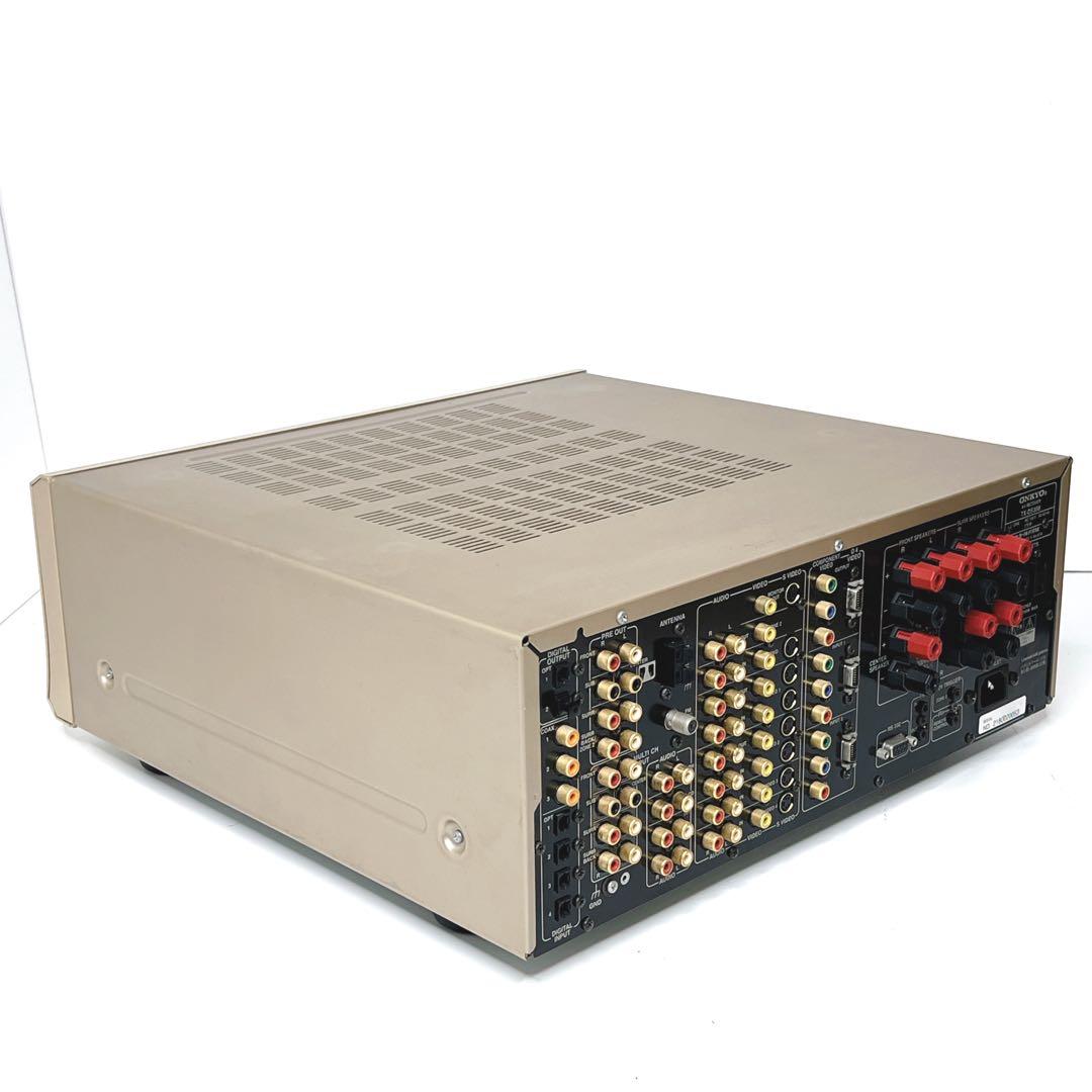 【美品】ONKYO TX-DS898 AVアンプ リモコン付き　ゴールド