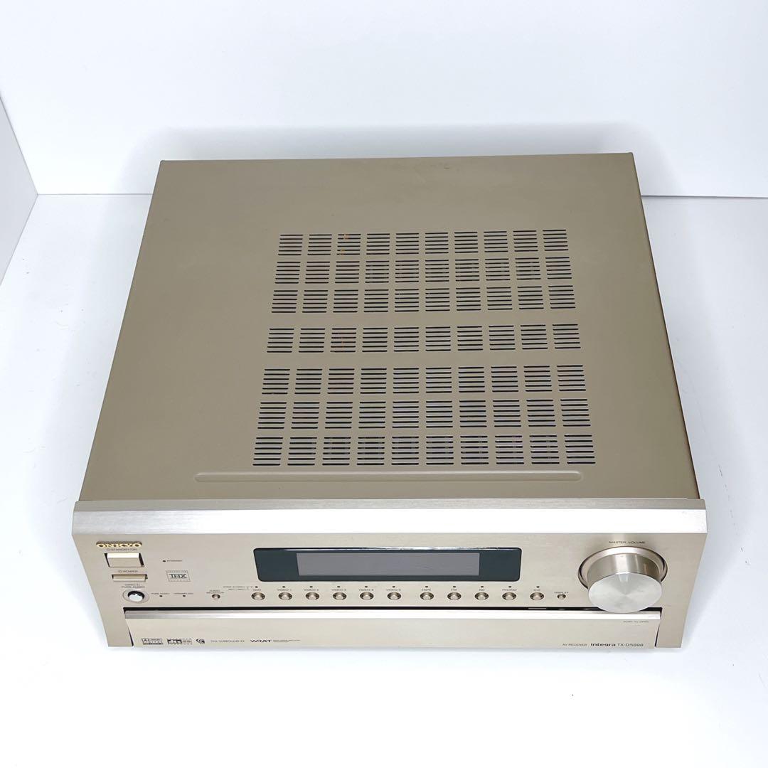 【美品】ONKYO TX-DS898 AVアンプ リモコン付き　ゴールド
