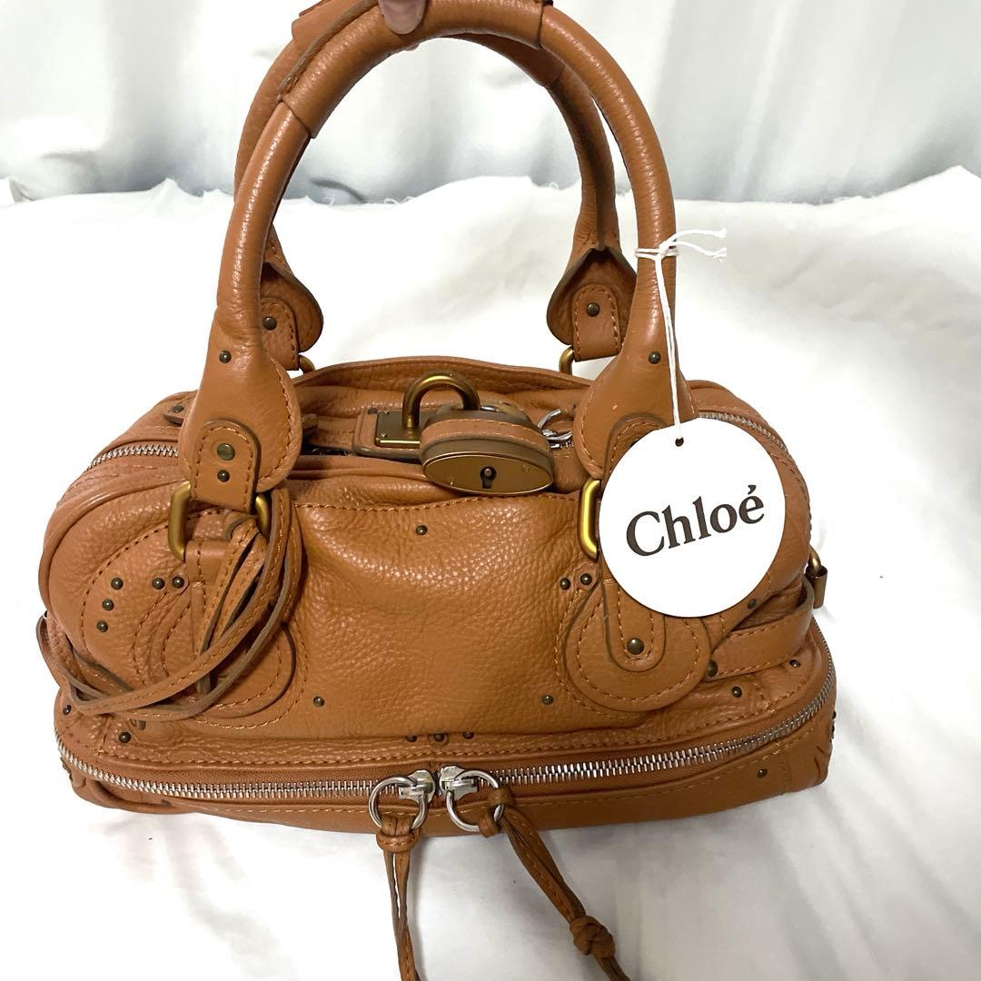 Chloe クロエ　パディントン　ミディアム　ブラウンカラー
