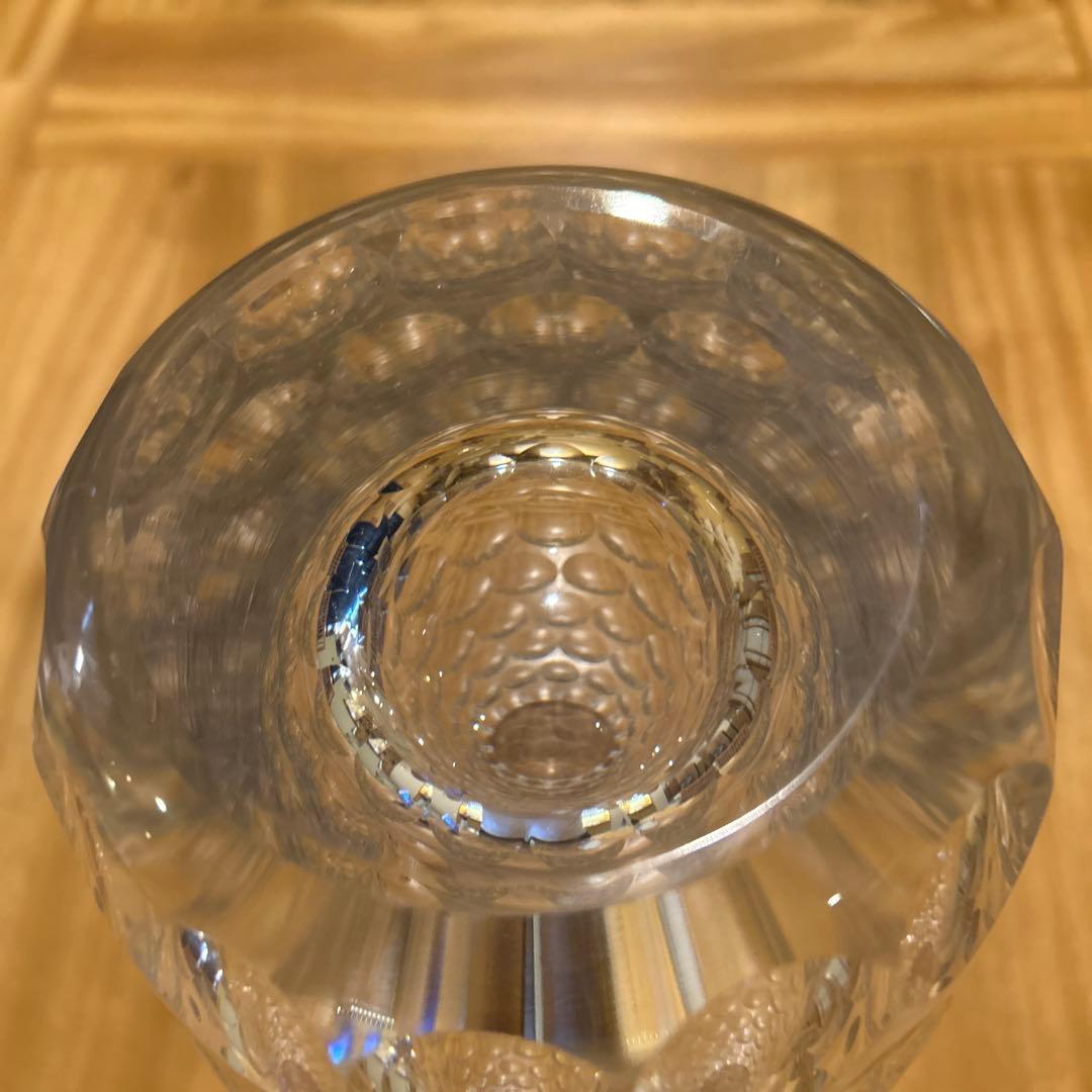 ビンテージ　チェコスロバキア製　Sklo Union フラワーベース