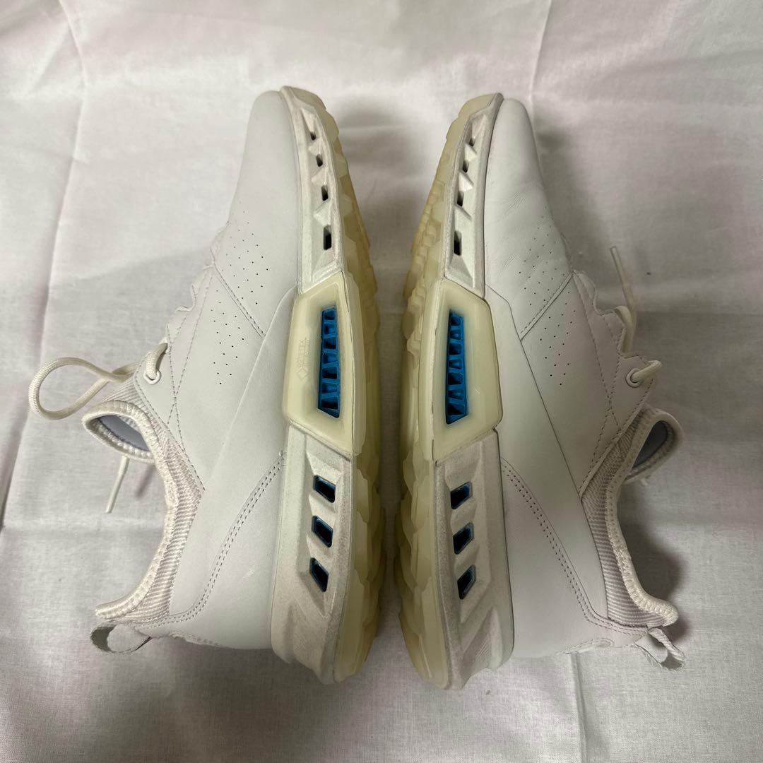 美品ECCOGolfBiomC4MenゴアテックスGore-Tex25cm