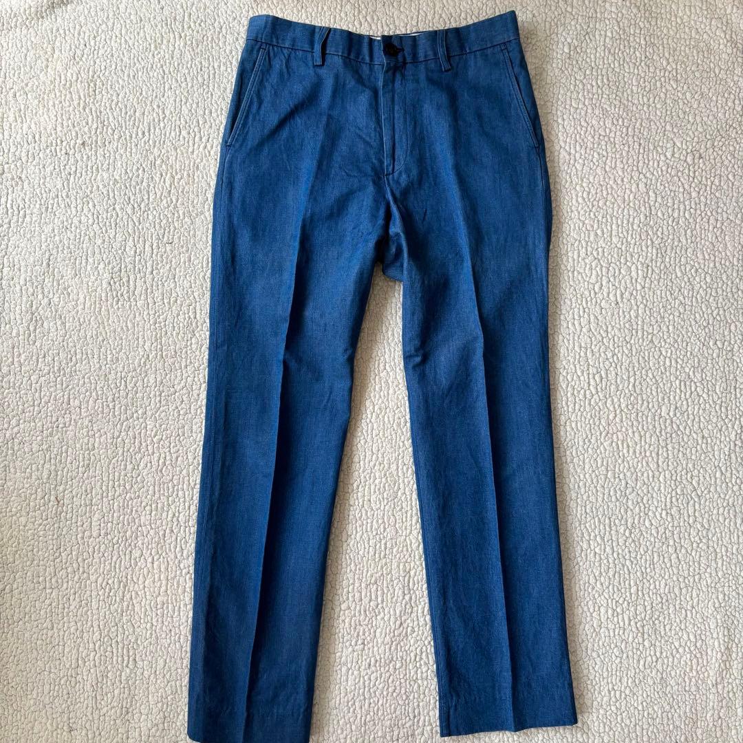 niuhans ニュアンス　セットアップ　スーツ シャンブレー　デニム