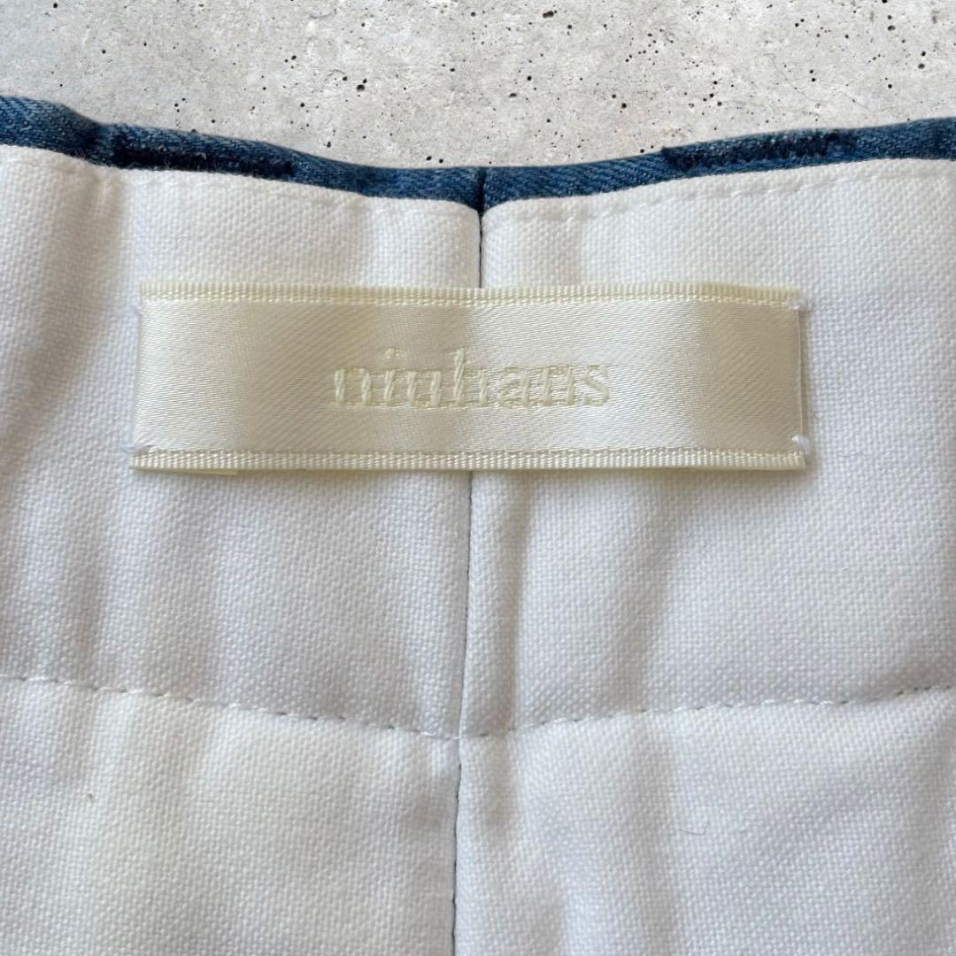 niuhans ニュアンス　セットアップ　スーツ シャンブレー　デニム