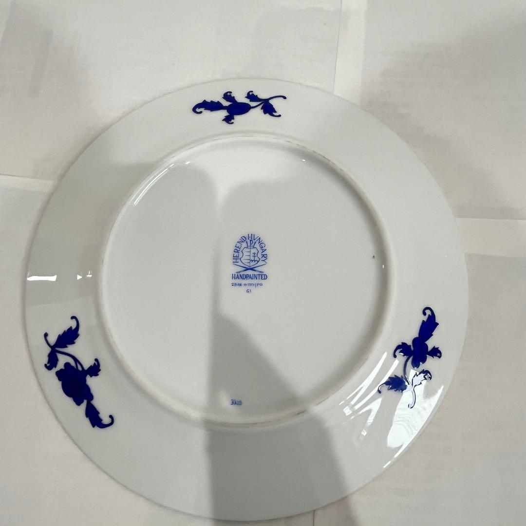 ヘレンド ポワッソン デザートプレート 1枚