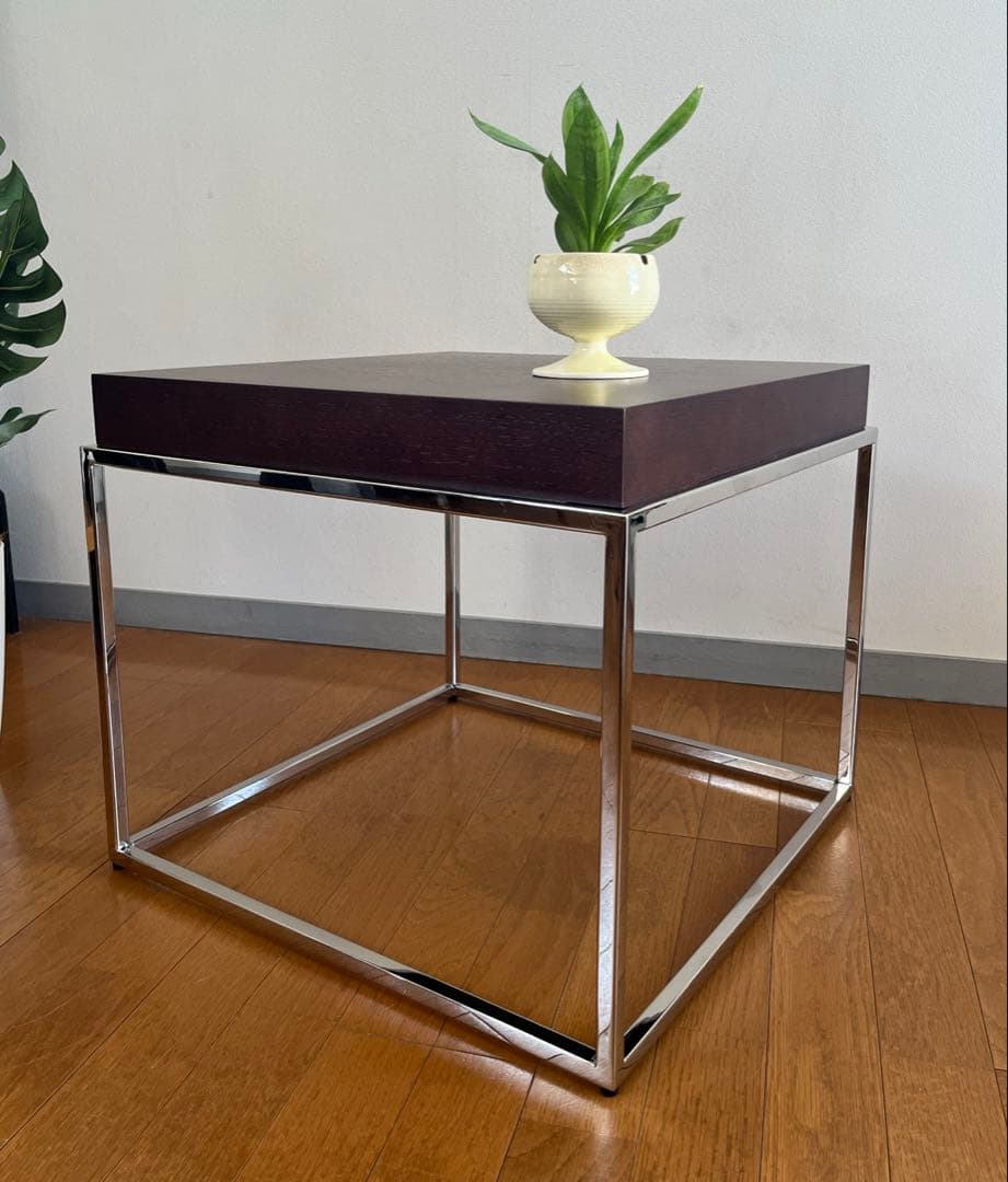 ◆未使用◆PLUS スクエア　テーブル2020年製　ミッドセンチュリー　モダン