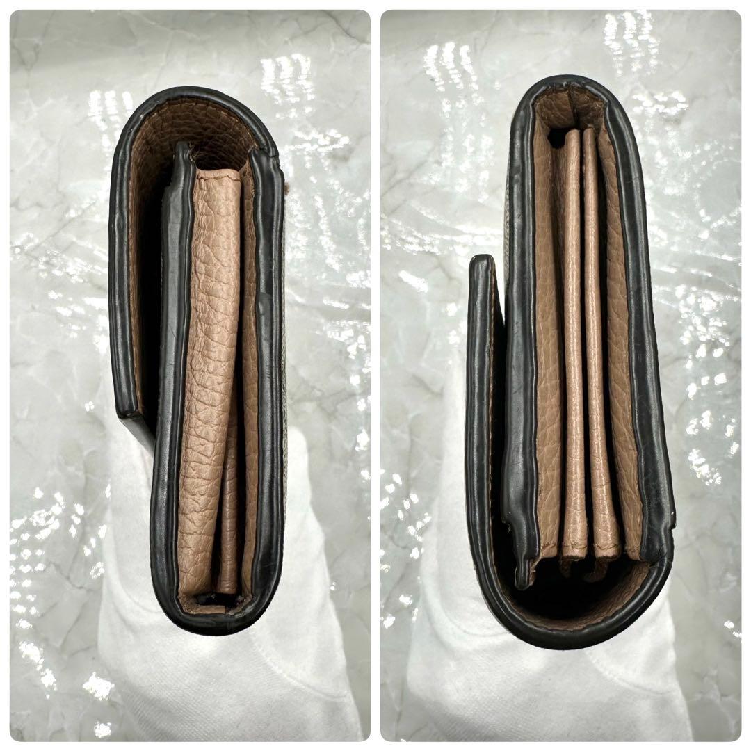 グッチ コンチネンタルウォレット GGマーモント 二つ折り 長財布 456116