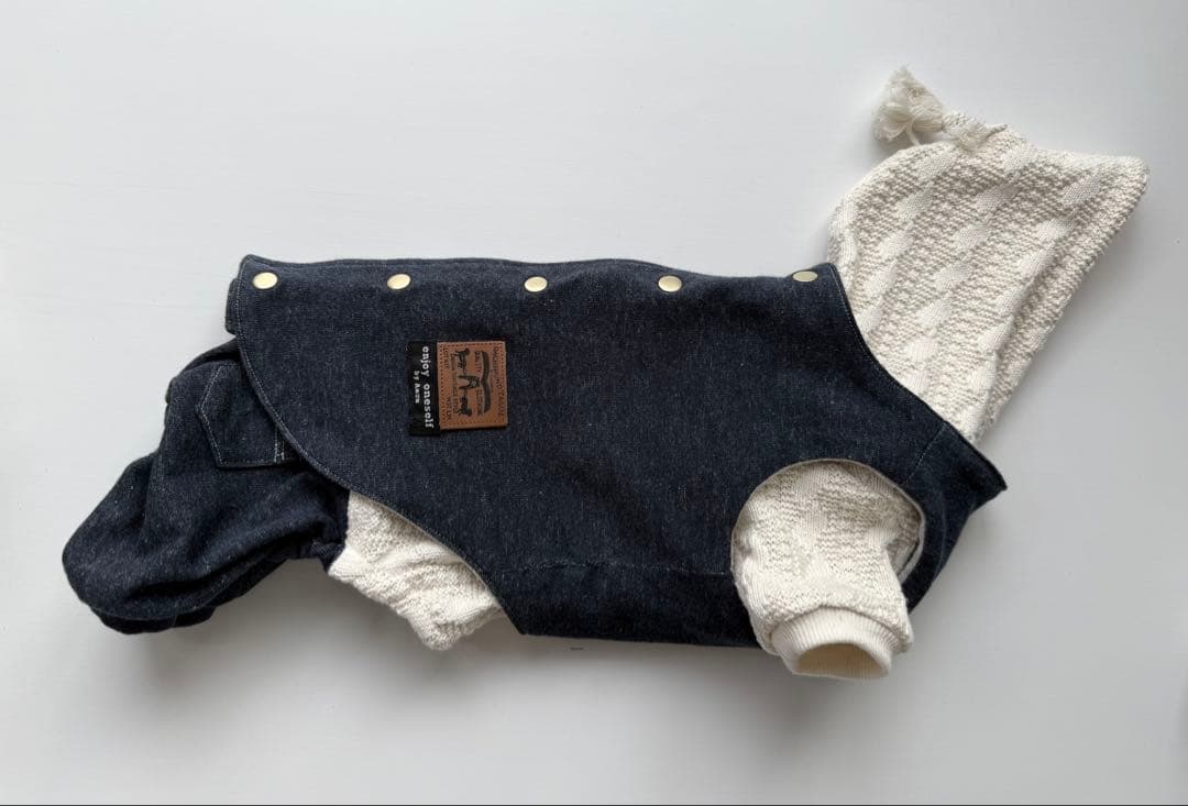 Bページでございます　ダックスフンド　オーダー　犬服　ロンパース