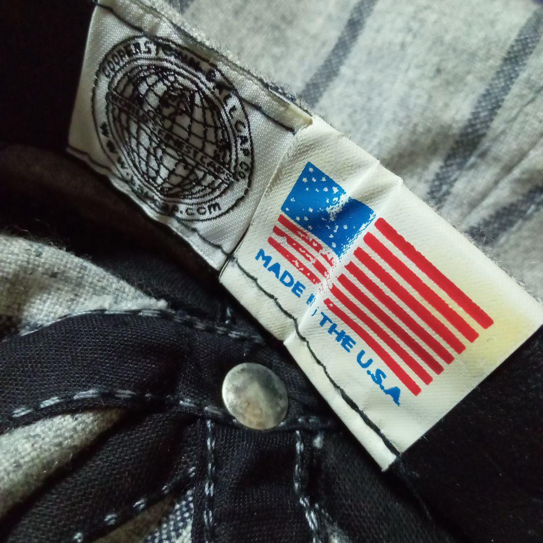 希少　極美品　クーパーズタウン　USA製 キャスケット　帽子　エベッツ　RRL