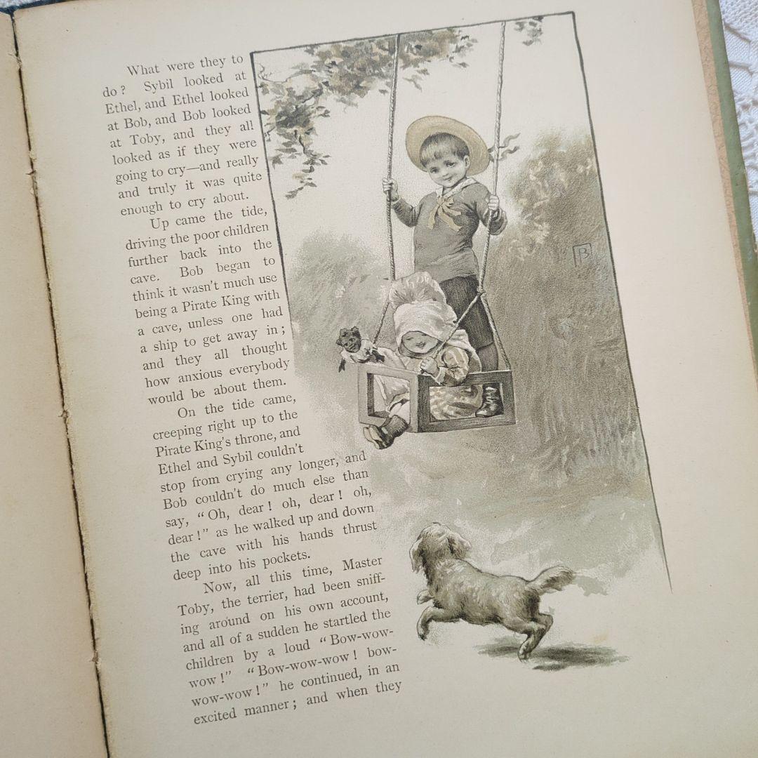 超稀少1891アーネストニスター絵本 初版本 洋書古書 児童書 ヴィクトリアン